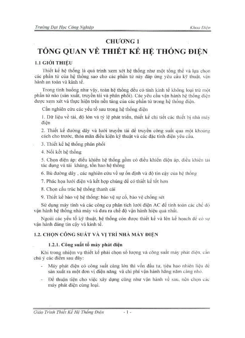 image for page Giáo trình thiết kế hệ thống điện