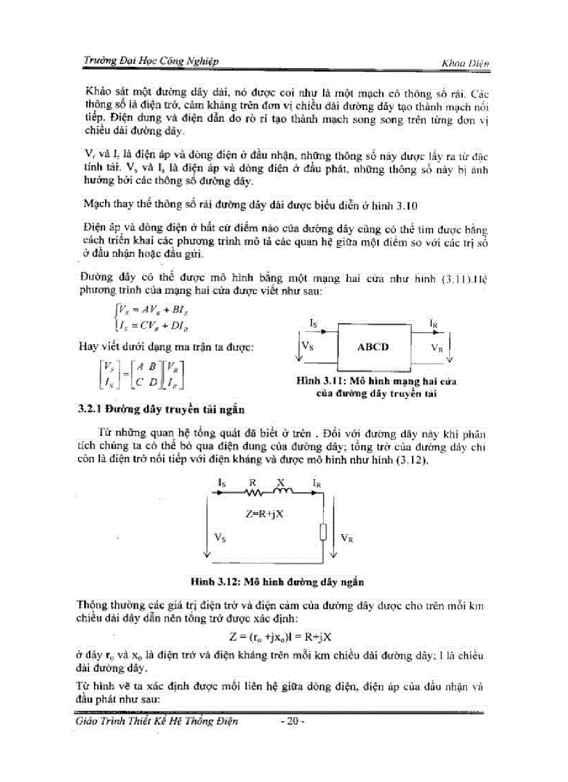 image for page Giáo trình thiết kế hệ thống điện