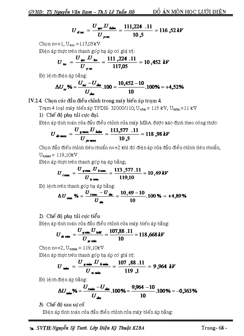 image for page Đồ án cung cấp điện dành cho kỹ sư điện