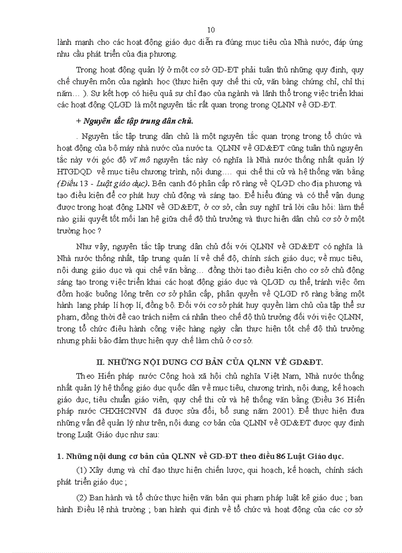 image for page Giáo trình giảng dạy cho thạc sỹ quản lý giáo dục Quản lý nhà nước về giáo dục và đào tạo