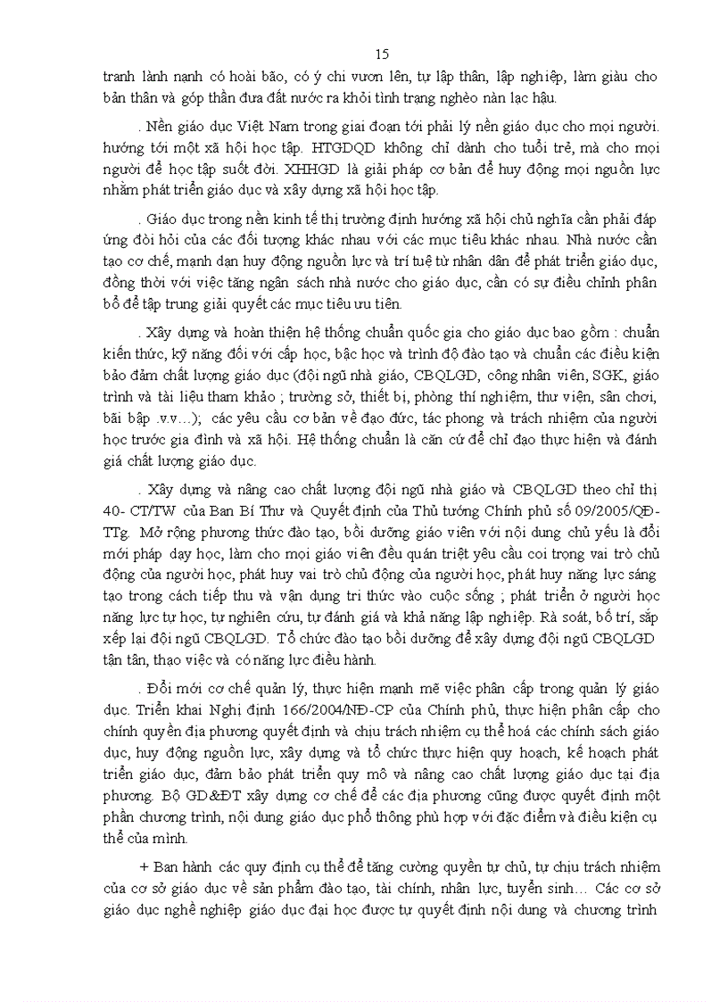 image for page Giáo trình giảng dạy cho thạc sỹ quản lý giáo dục Quản lý nhà nước về giáo dục và đào tạo