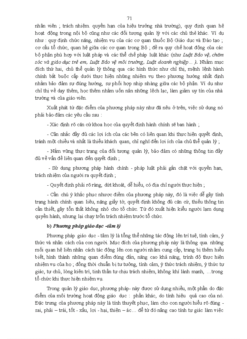 image for page Giáo trình giảng dạy cho thạc sỹ quản lý giáo dục Quản lý nhà nước về giáo dục và đào tạo