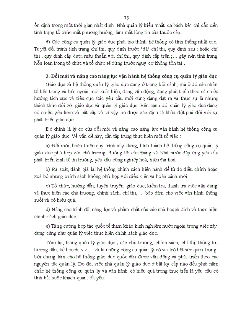image for page Giáo trình giảng dạy cho thạc sỹ quản lý giáo dục Quản lý nhà nước về giáo dục và đào tạo
