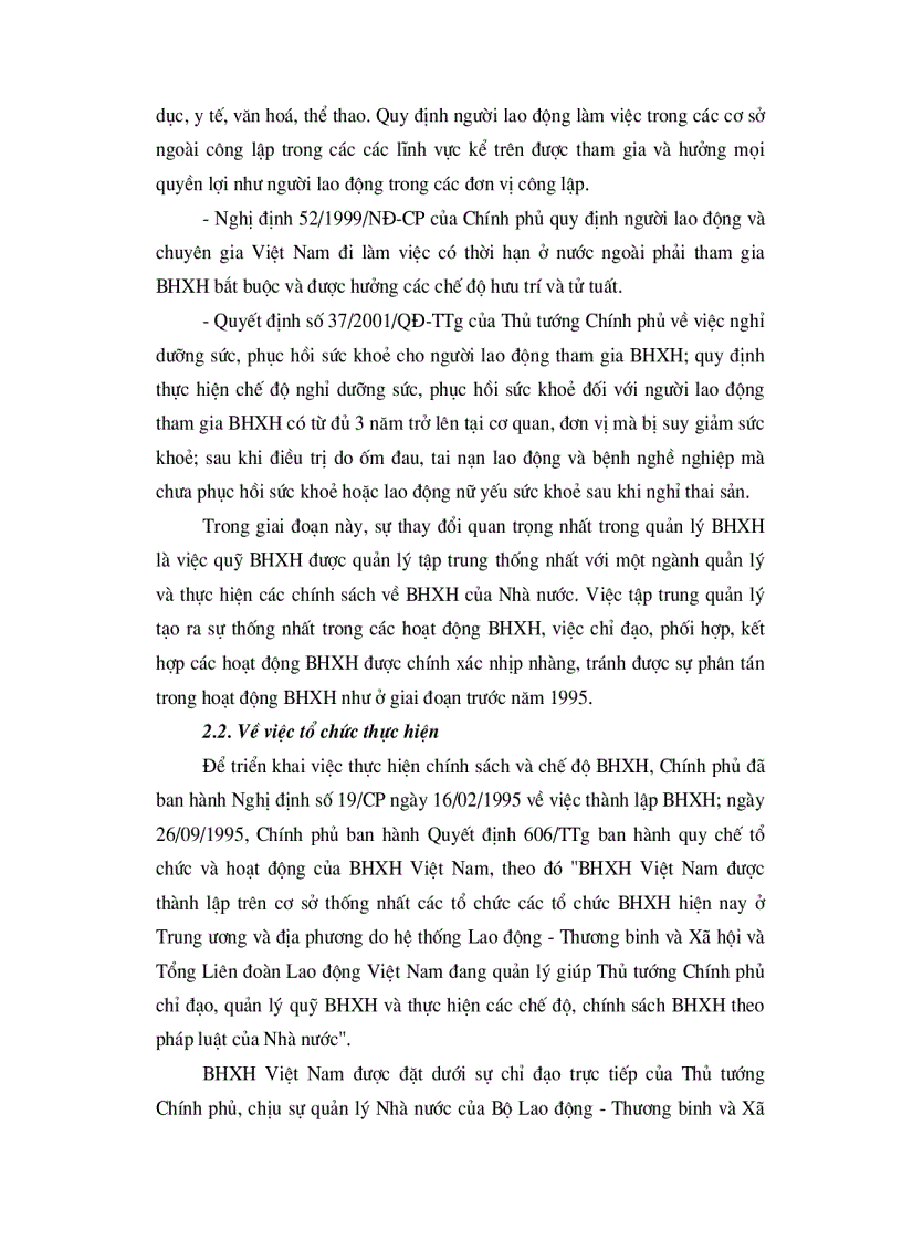 image for page Thực trạng quản lý thu chi của bhxh việt nam