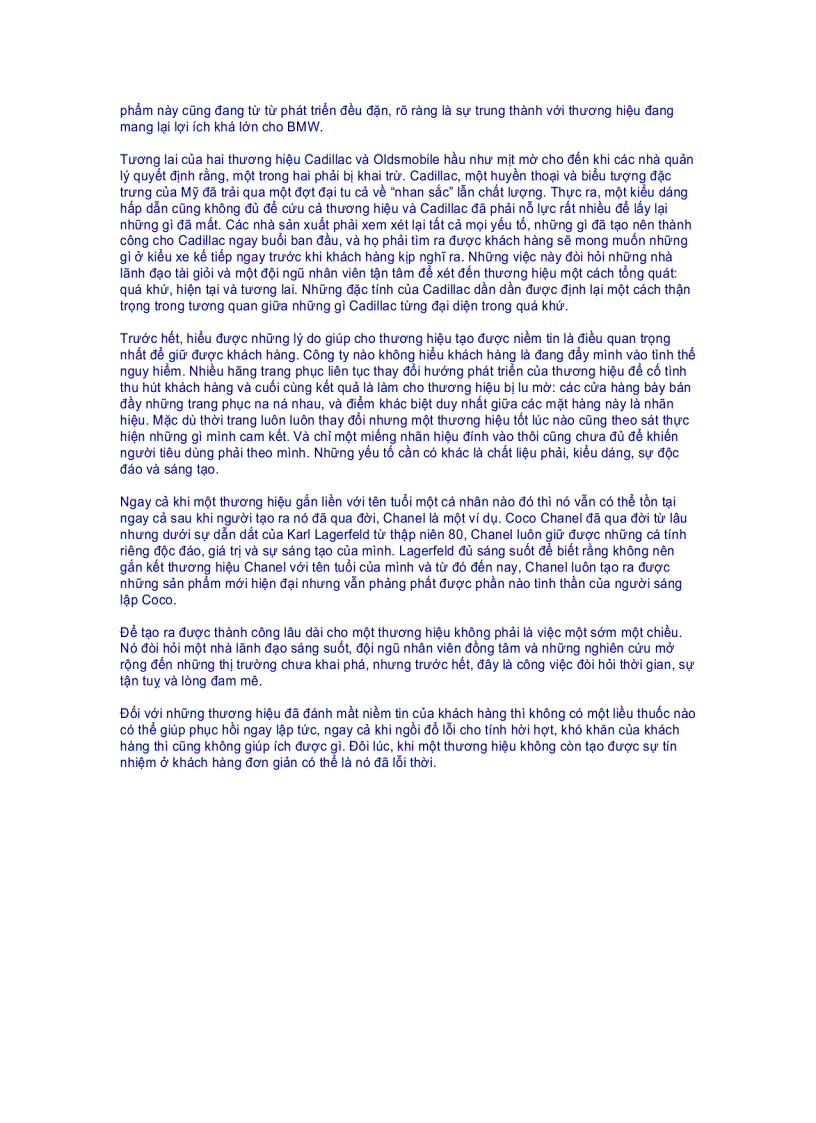 image for page Chữ tín trong xây dựng thương hiệu