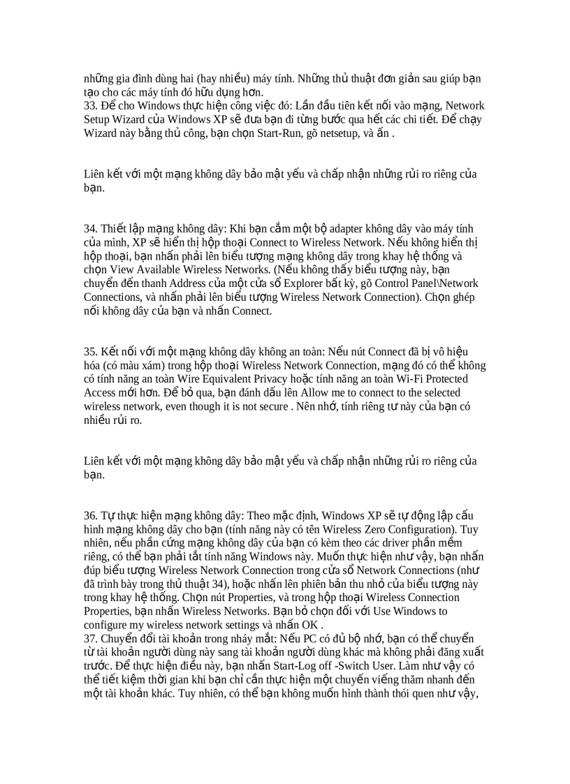 image for page 74 thủ thuật trong window xp