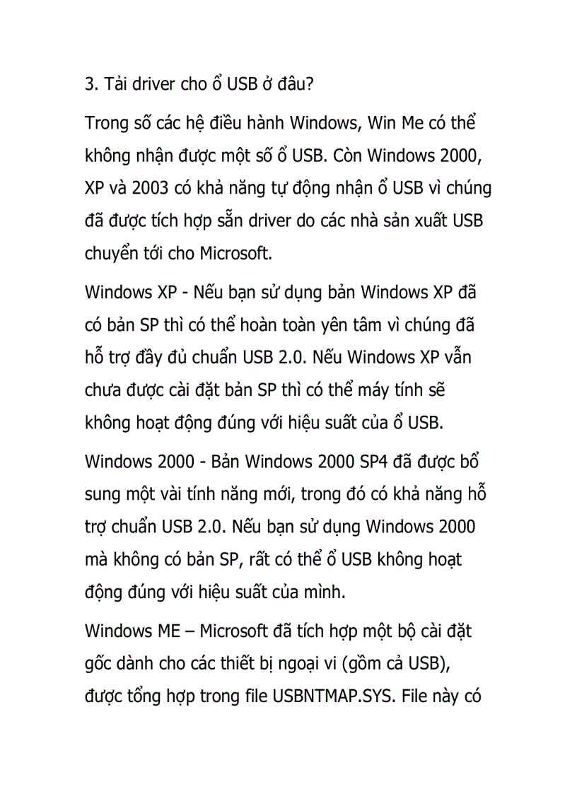 image for page Các thủ thuật sử dụng thẻ nhớ USB