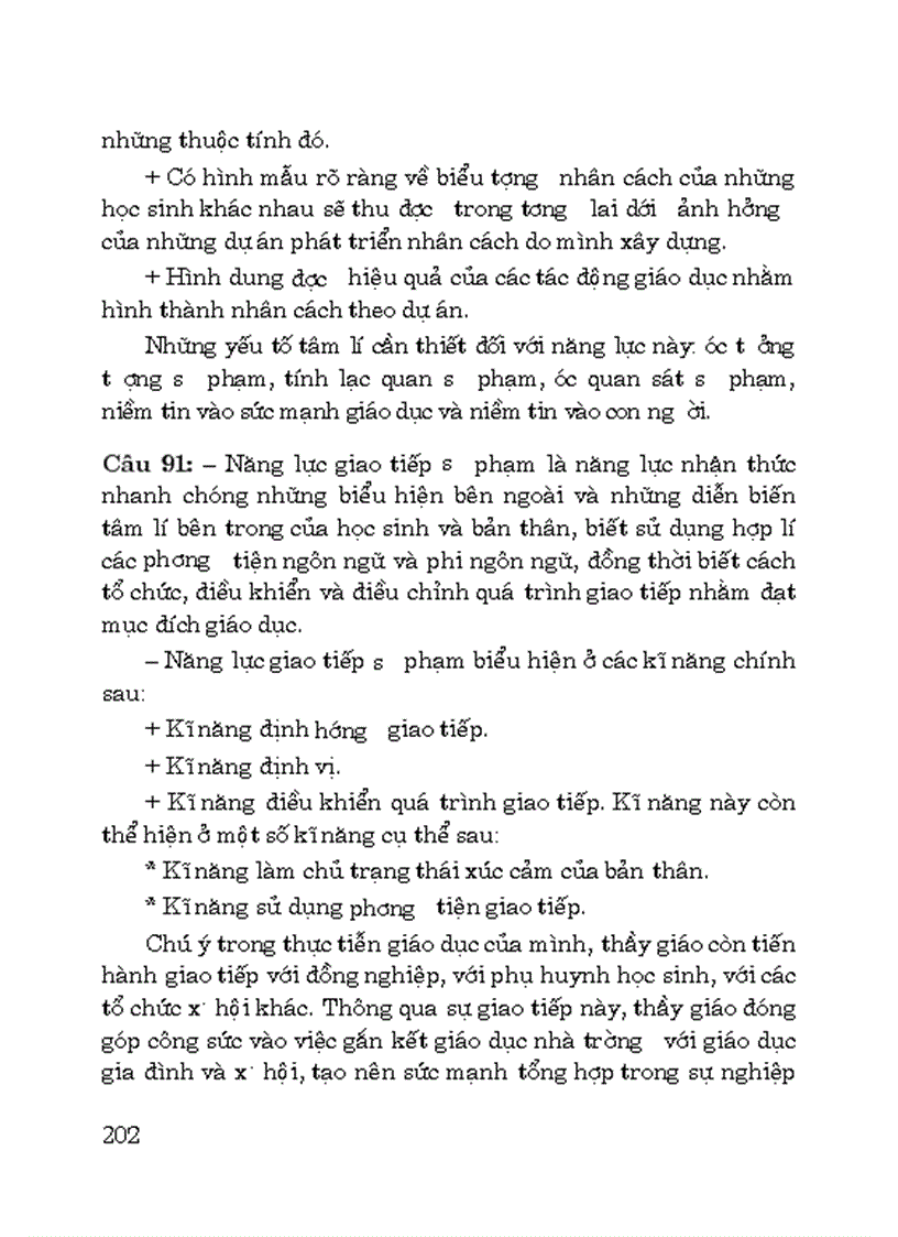 image for page Câu hỏi trắc nghiệm tâm lý học lứa tuổi và sư phạm