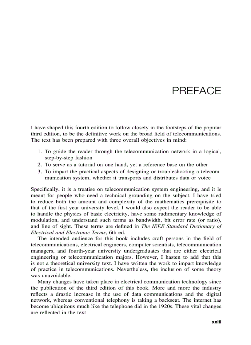 image for page Telecommunication system engineering