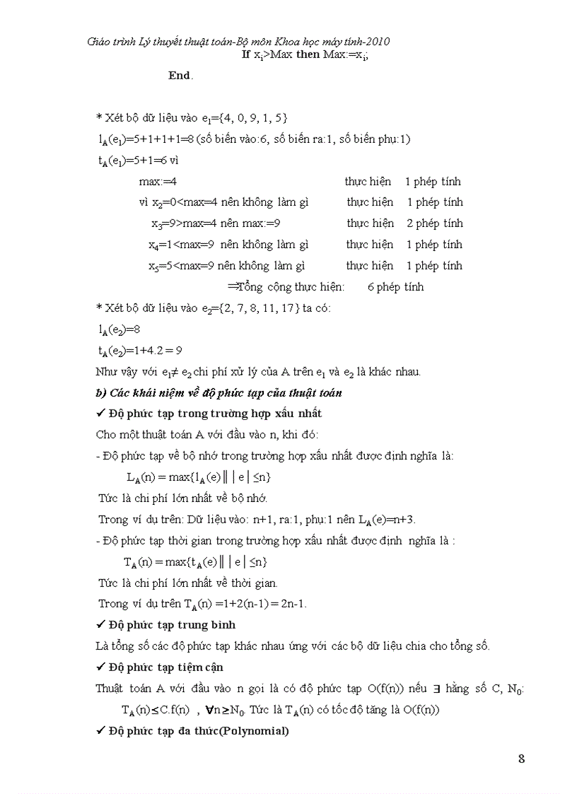 image for page Giáo trình môn Lý thuyết thông tin