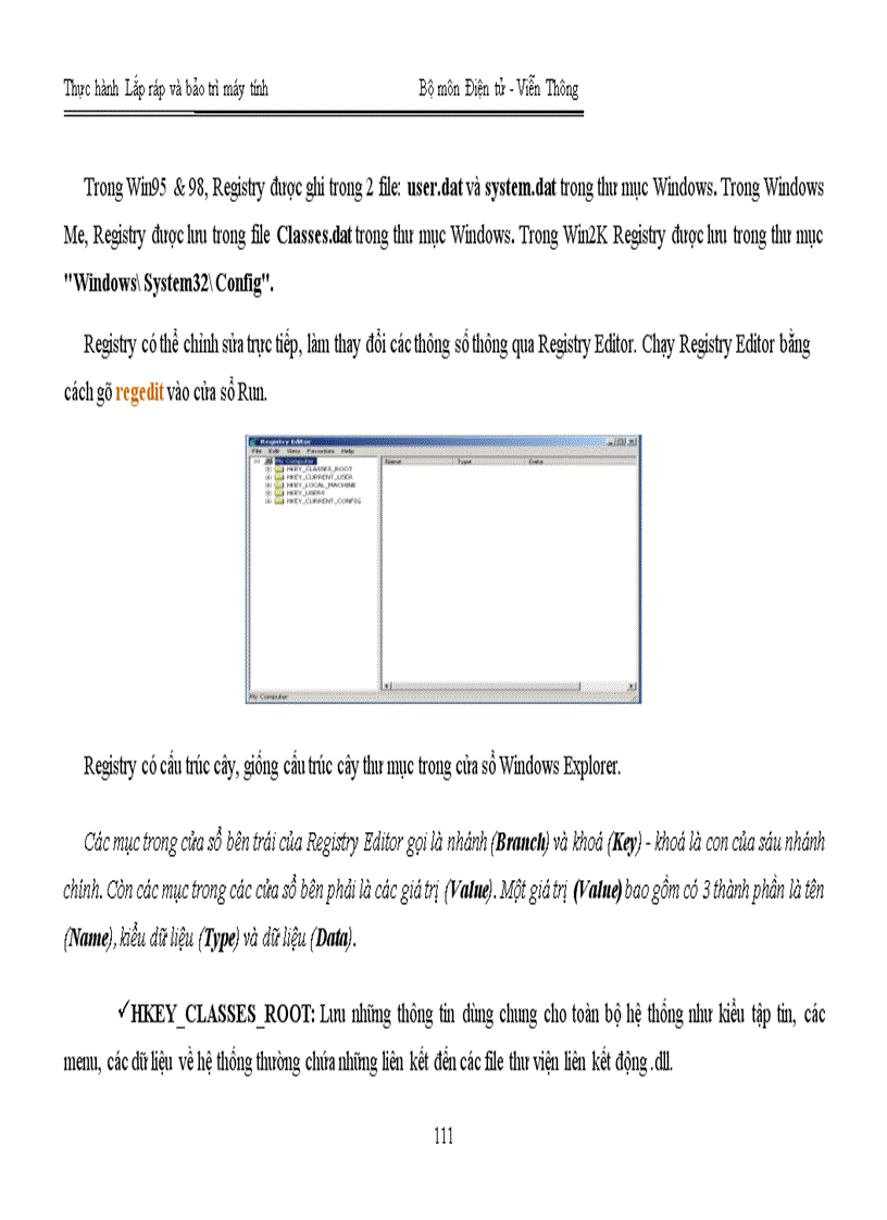image for page Giáo trình môn Bảo trì máy tính Full