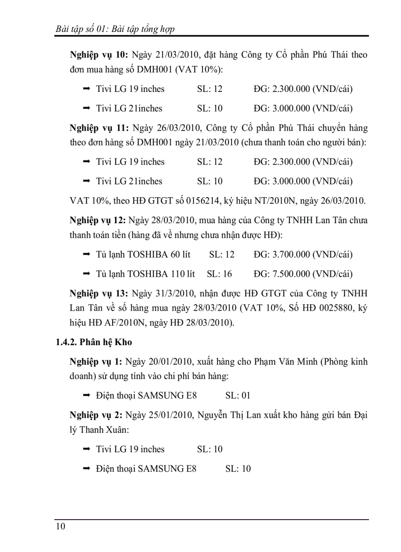 image for page Tài liệu kế toán Doanh Nghiệp Misa Net 2010 hướng dẫn và bài tập
