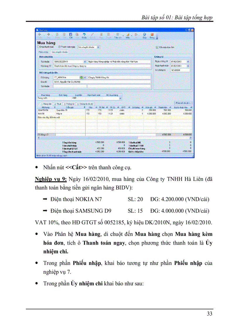 image for page Tài liệu kế toán Doanh Nghiệp Misa Net 2010 hướng dẫn và bài tập