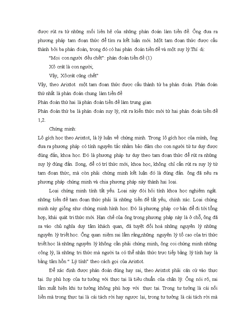 image for page Câu hỏi và đáp án thi triết học cổ đại