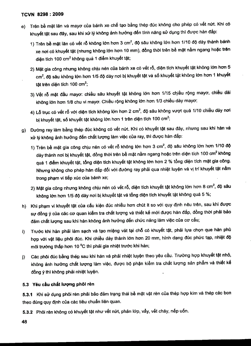 image for page TCVN 8298 2009 Công trình thủy lợi thiết bị cơ khí kết cấu thép