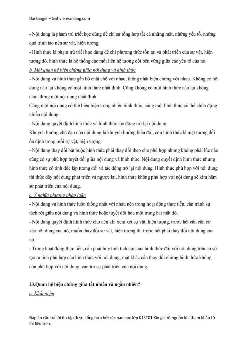 image for page Đề Cương ôn tập triết học Mac Lênin