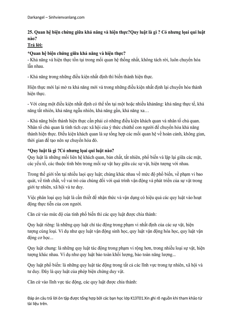 image for page Đề Cương ôn tập triết học Mac Lênin