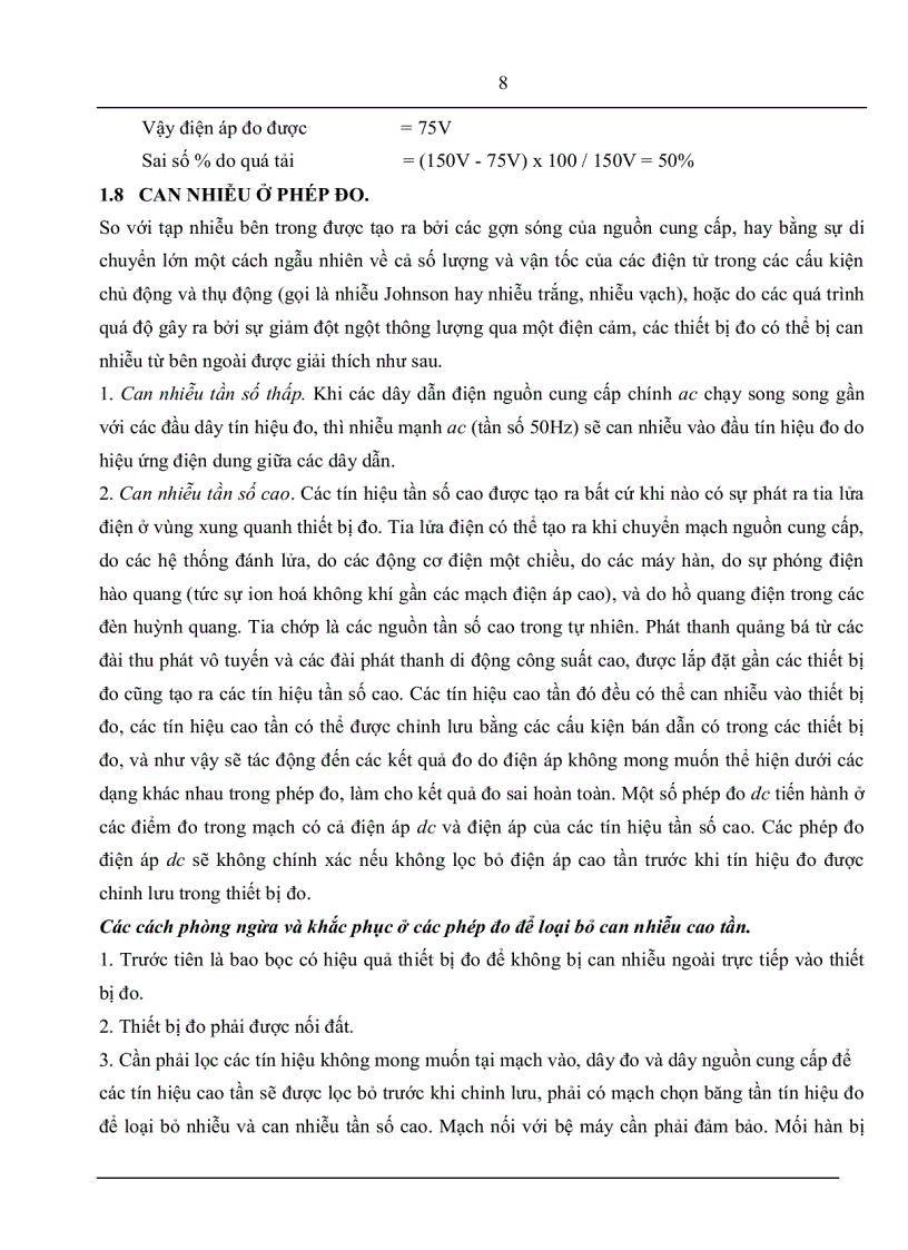 image for page Giáo trình đo lường điện tử Dư Quang Bình full