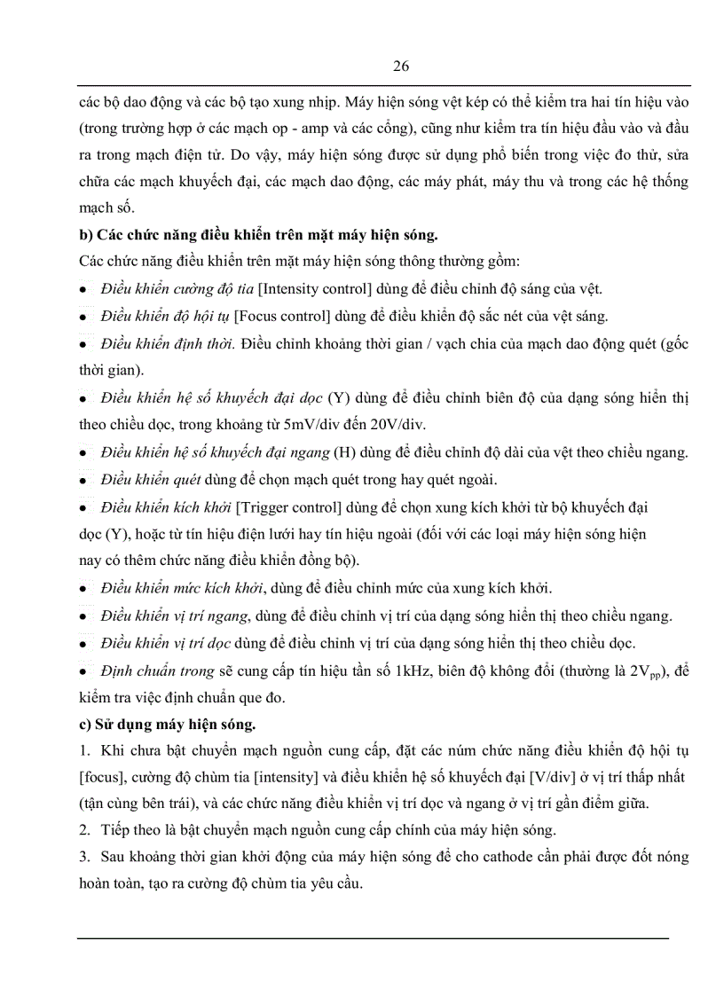 image for page Giáo trình đo lường điện tử Dư Quang Bình full