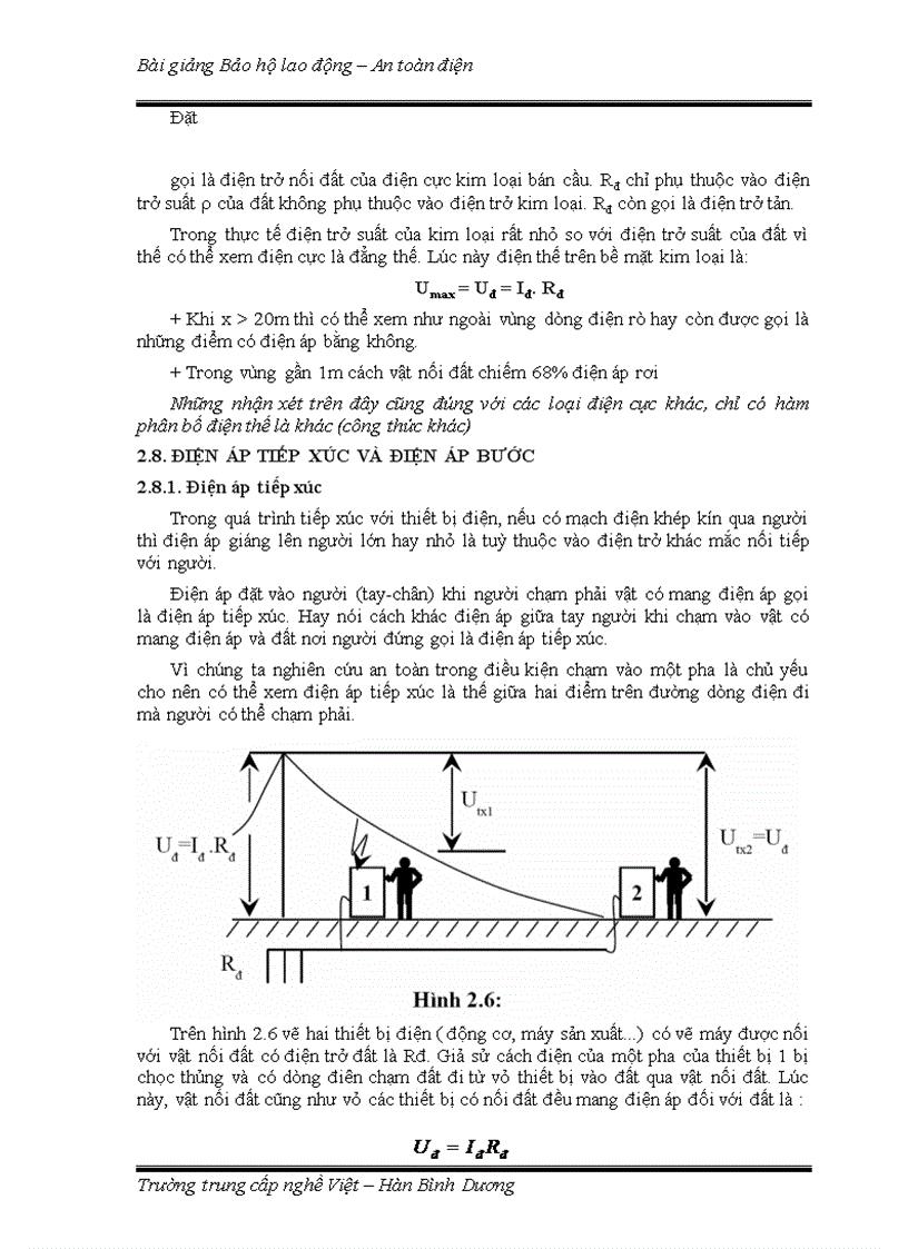 image for page Giáo trình an toàn điện VHBD