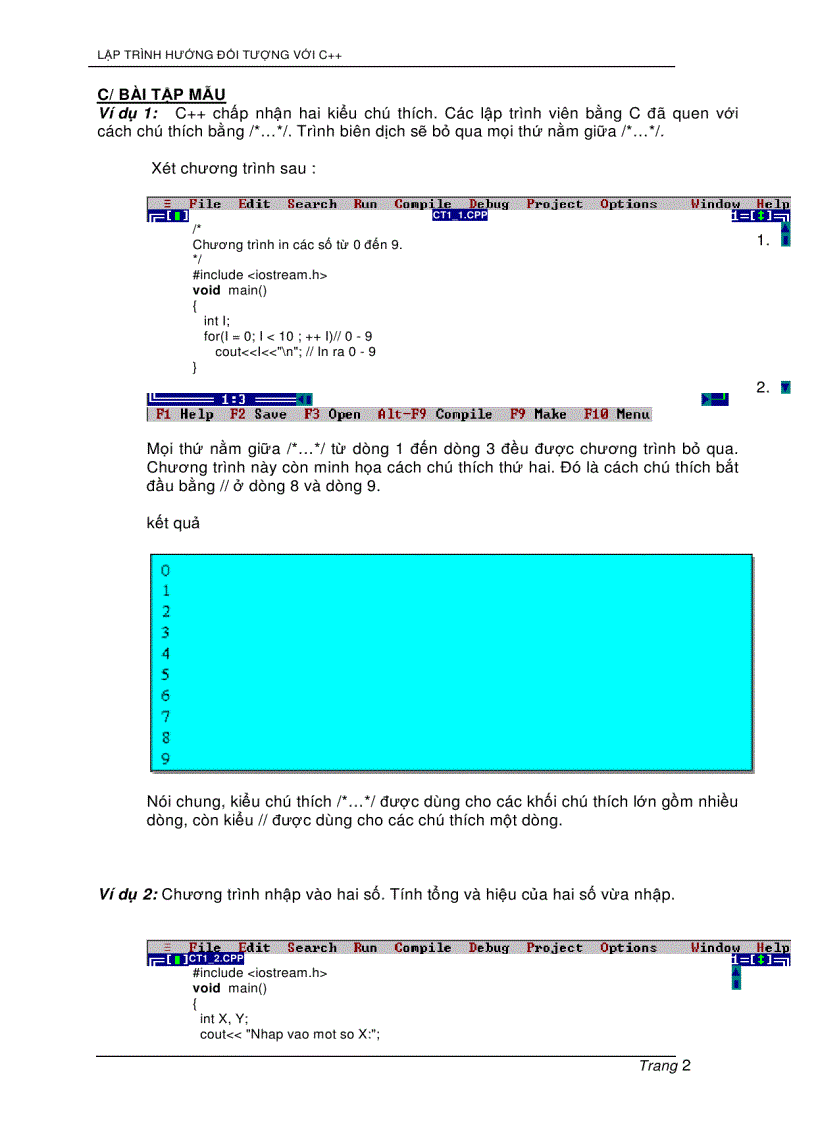 image for page Lập trình hướng đối tượng với C