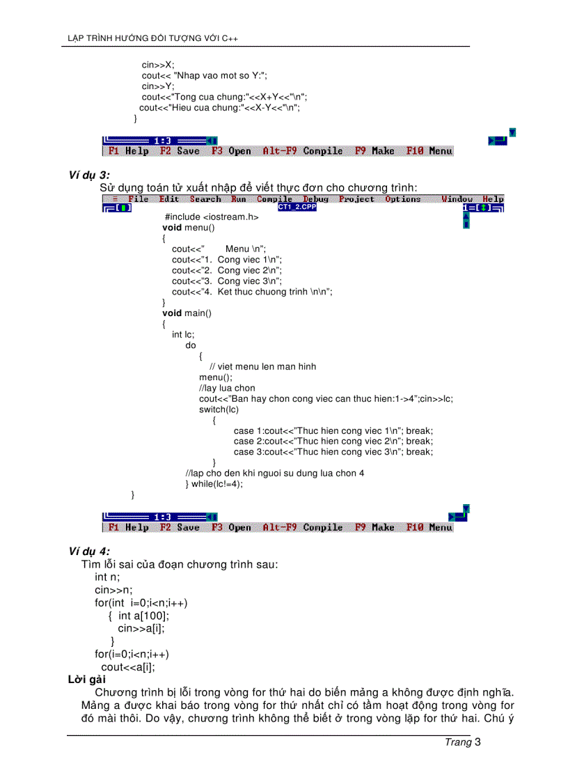 image for page Lập trình hướng đối tượng với C