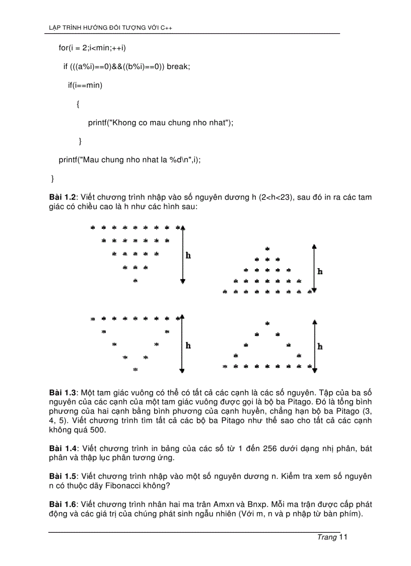 image for page Lập trình hướng đối tượng với C