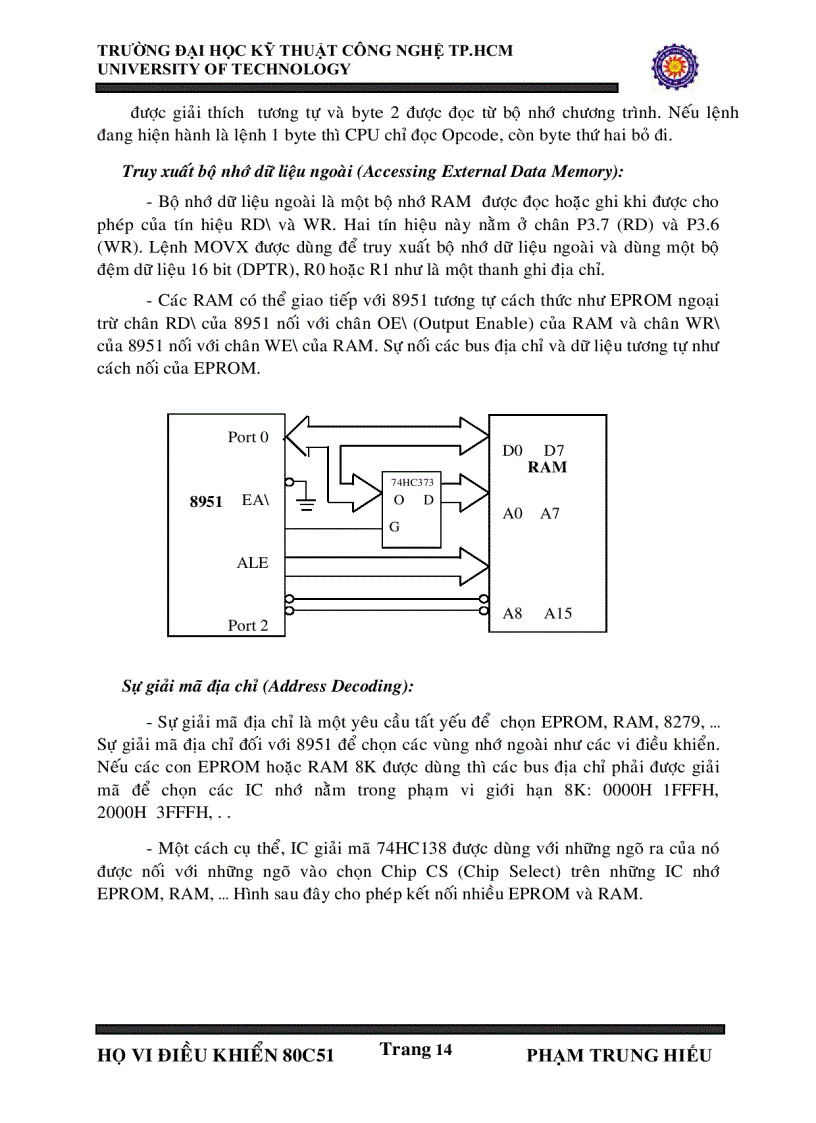 image for page HỌ vi điều khiển 8051 cách lập trình và BT minh họa