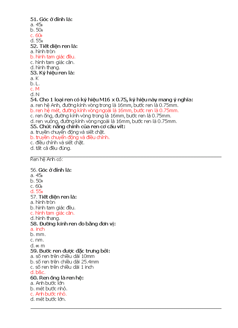 image for page Câu hỏi trắc nghiệm nguyên lý máy