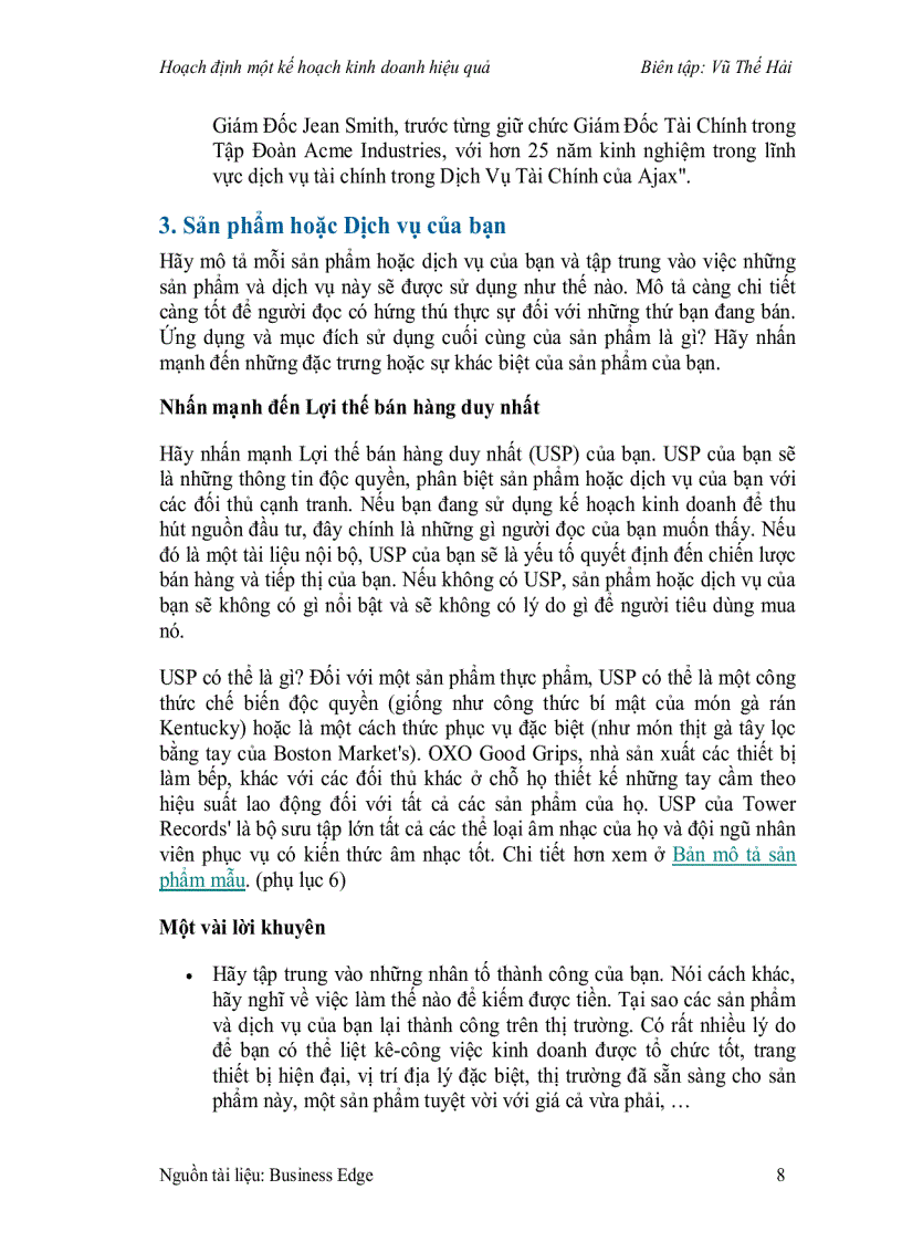 image for page Hoạch định một kế hoạch kinh doanh hiệu quả