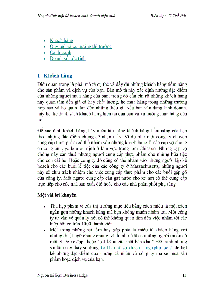 image for page Hoạch định một kế hoạch kinh doanh hiệu quả