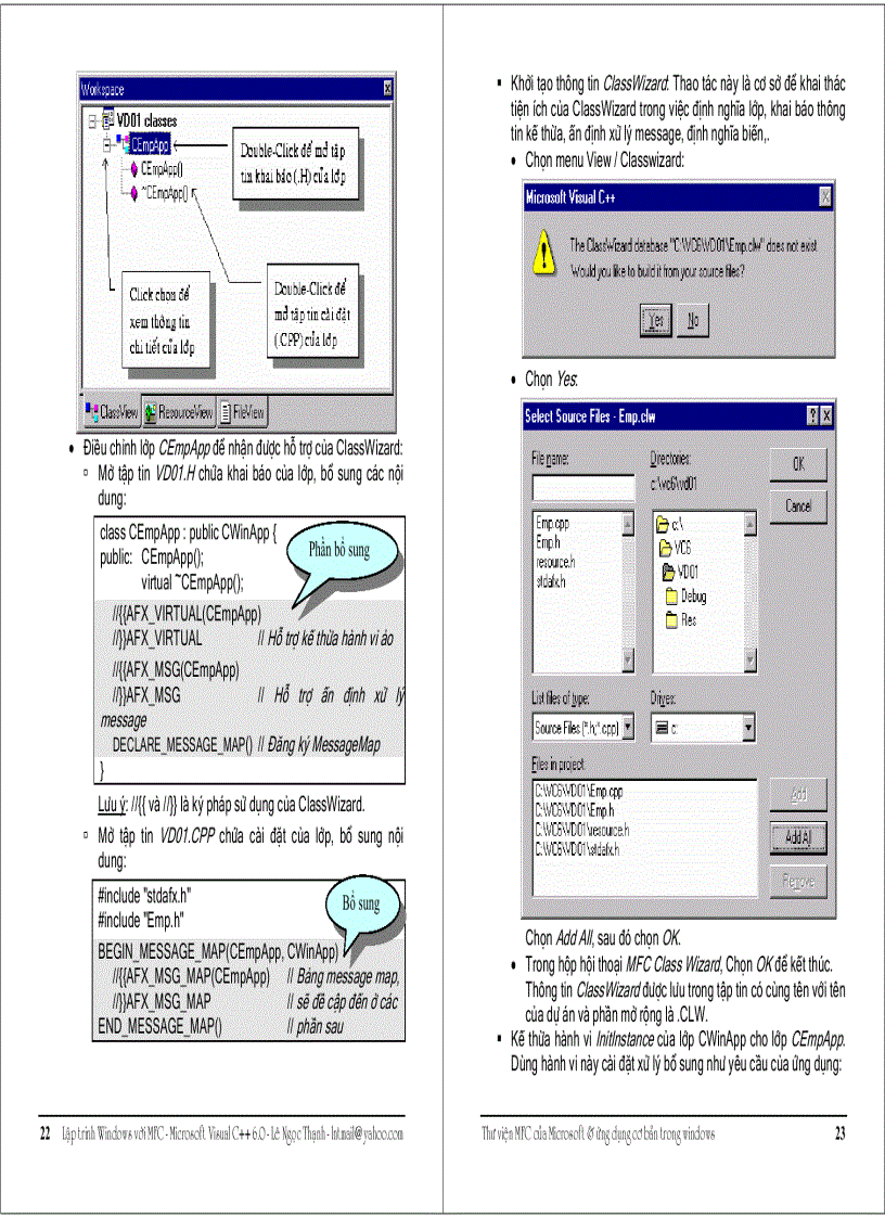 image for page SÁCH LẬP TRÌNH WINDOWS VỚI MFC Microsoft Visual C 6 0