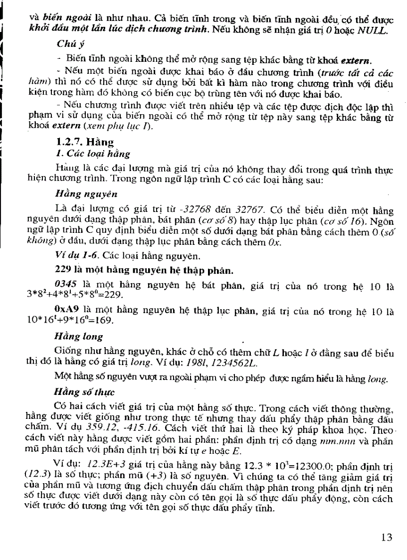 image for page Ngôn ngữ lập trình C Sách scan NXBGD