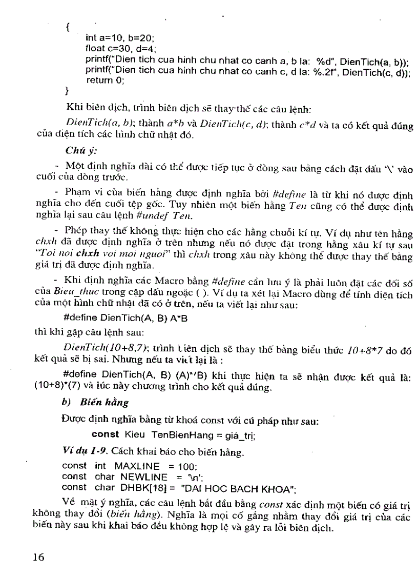 image for page Ngôn ngữ lập trình C Sách scan NXBGD