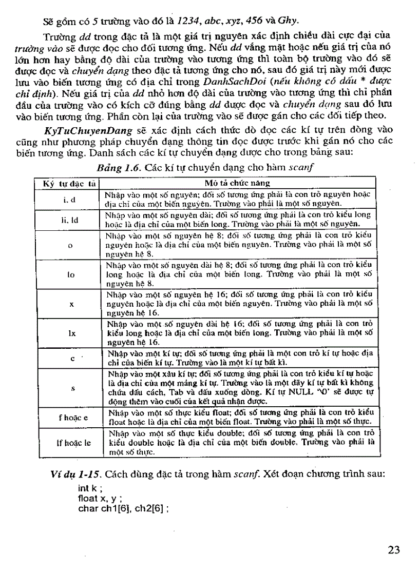 image for page Ngôn ngữ lập trình C Sách scan NXBGD