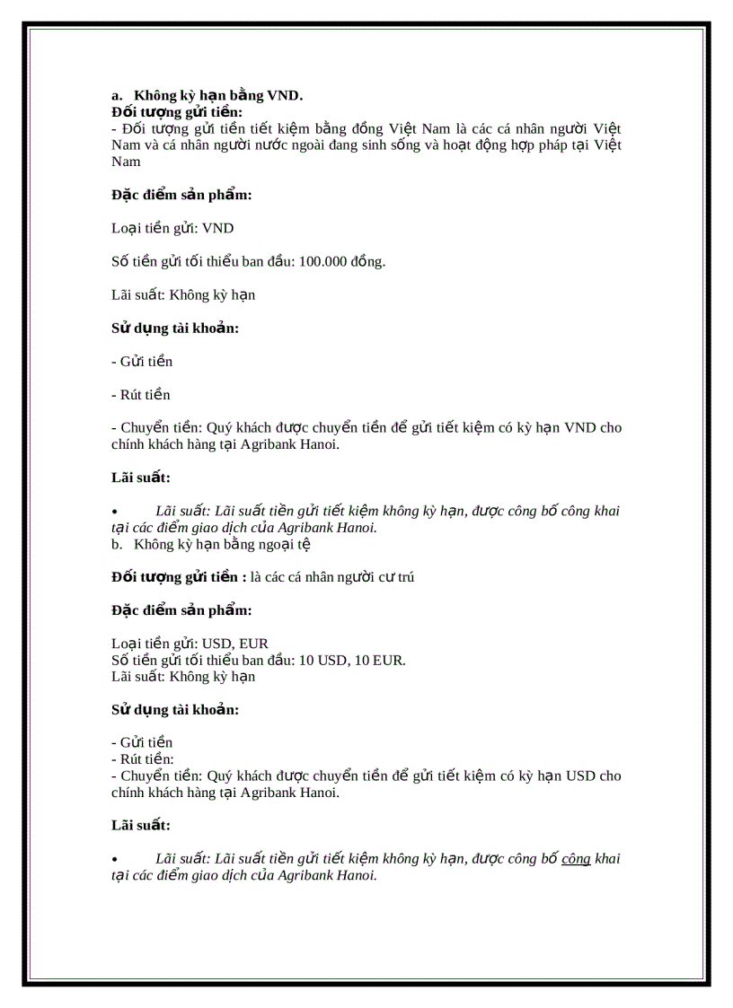 image for page Các khoản mục tiền gửi của tổ chức và dân cư các mức lãi suất của Chiến lược huy động vốn của Ngân Hàng ưu nhược điểm và giải pháp đề xuất