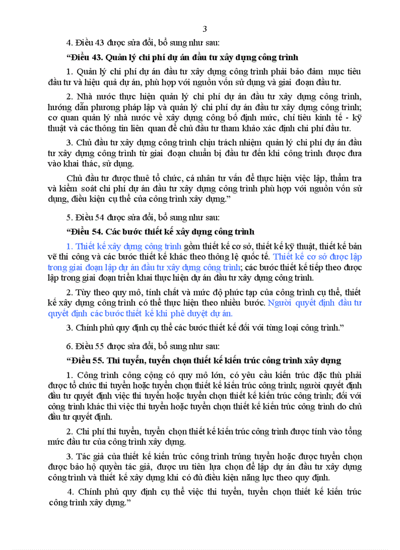 image for page Luật sửa đổi bổ sung một số điều của các luật liên quan đến đầu tư xây dựng