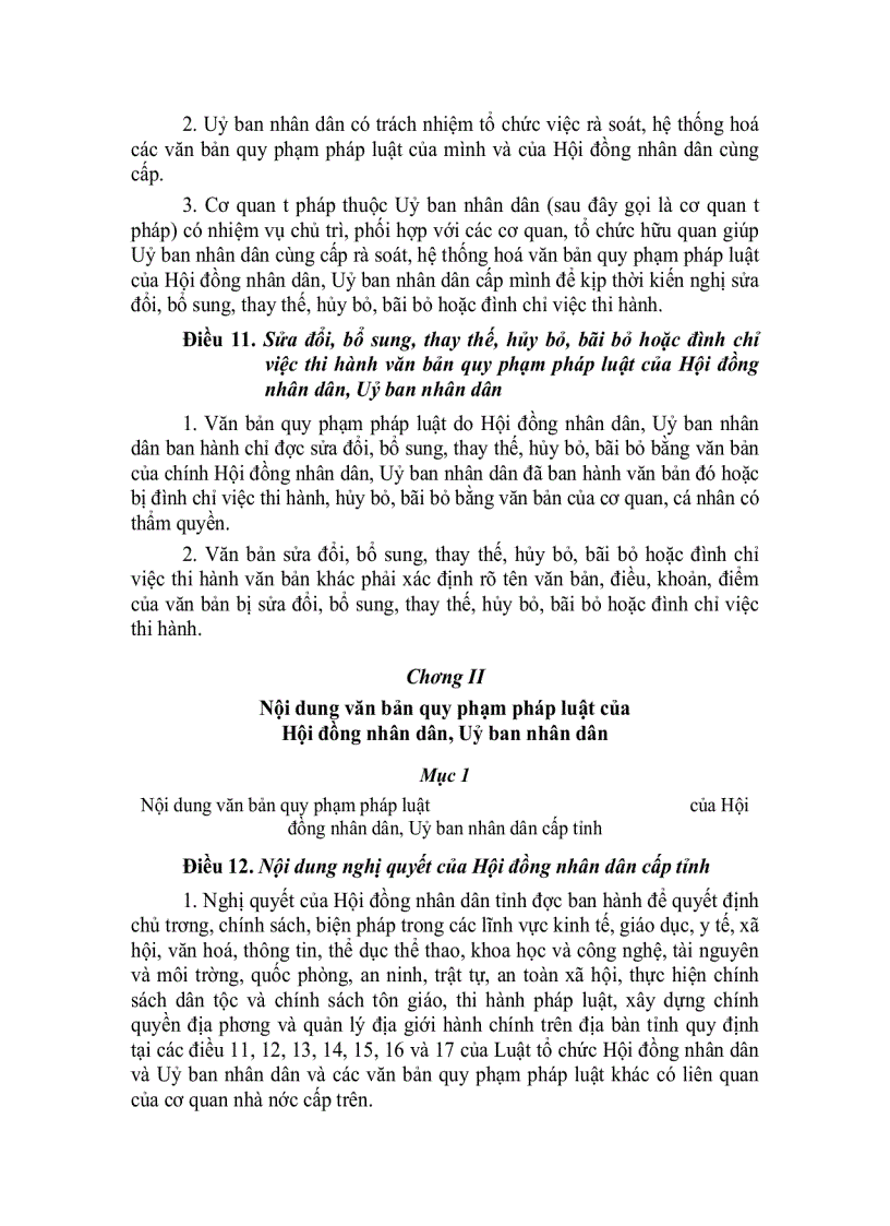 Luật ban hành văn bản quy phạm pháp luật của Hội đồng nhân dân Uỷ ban nhân dân Luật số 31 2004 QH11