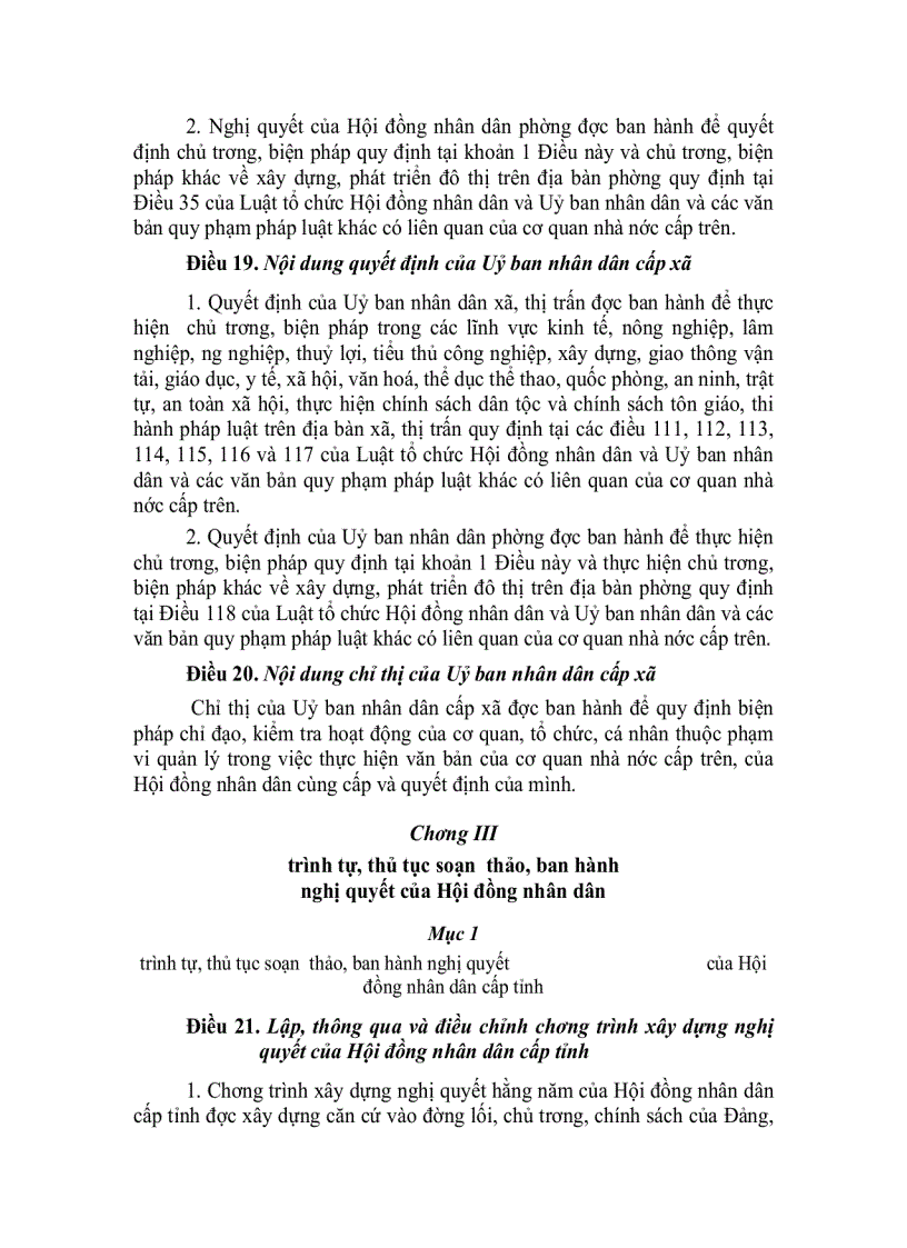 image for page Luật ban hành văn bản quy phạm pháp luật của Hội đồng nhân dân Uỷ ban nhân dân Luật số 31 2004 QH11