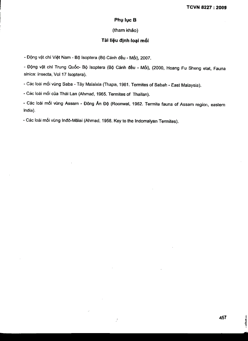 image for page TCVN 8227 2009 Mối gây hại cônh trình đê đập định loại xác định đặc điểm sinh học sinh thái học và đánh giá mức độ gây hại