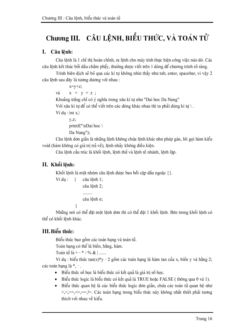 image for page Ngôn ngữ lập trình C 3