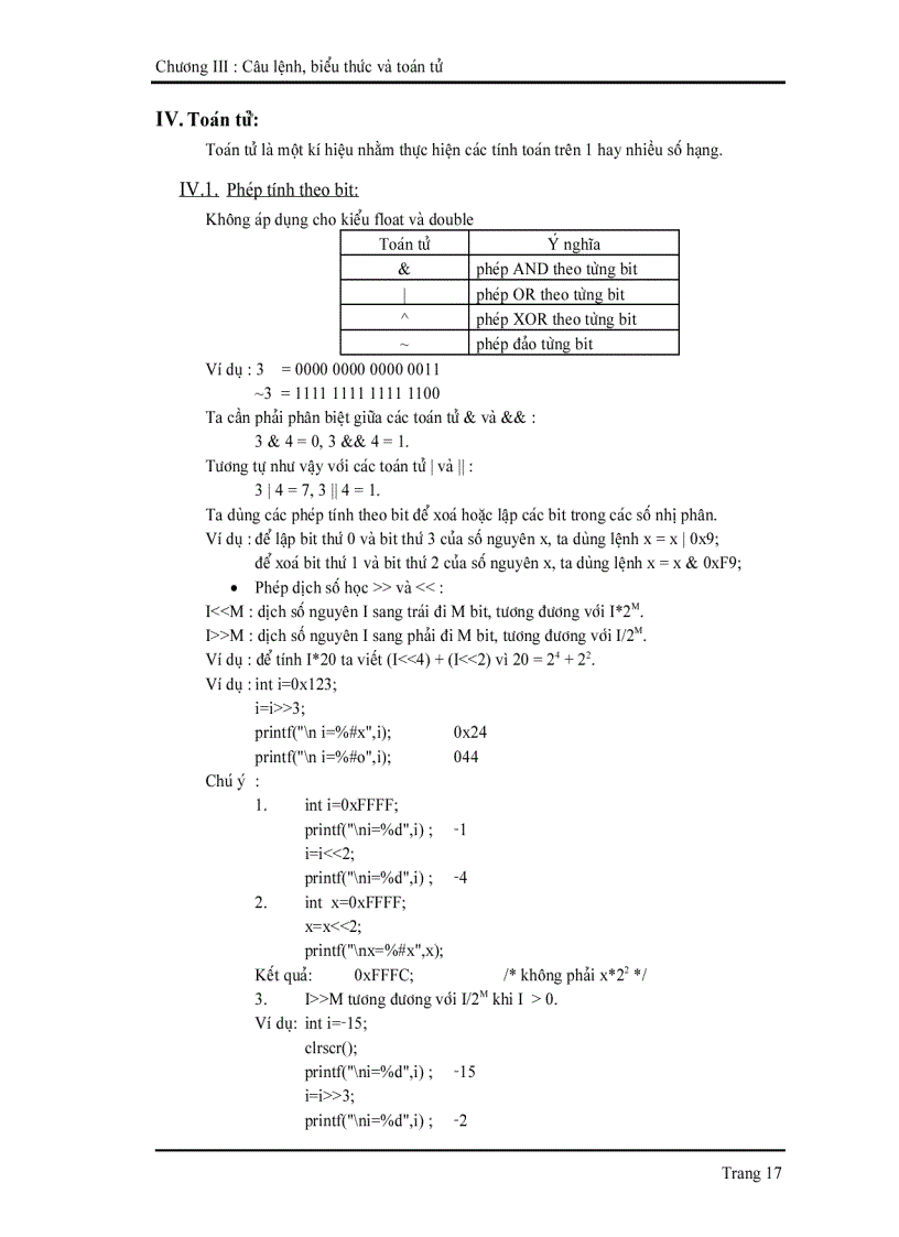 image for page Ngôn ngữ lập trình C 3