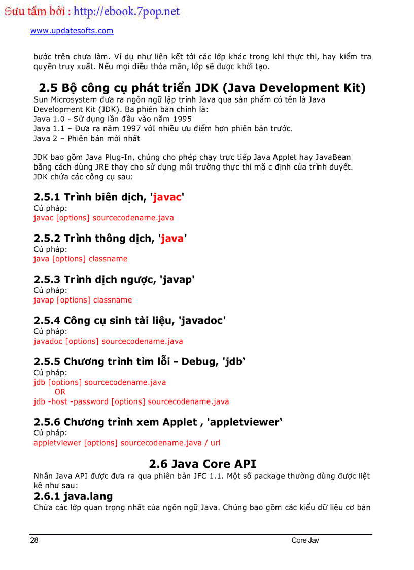 image for page Lập trình ứng dụng mobile với java 2