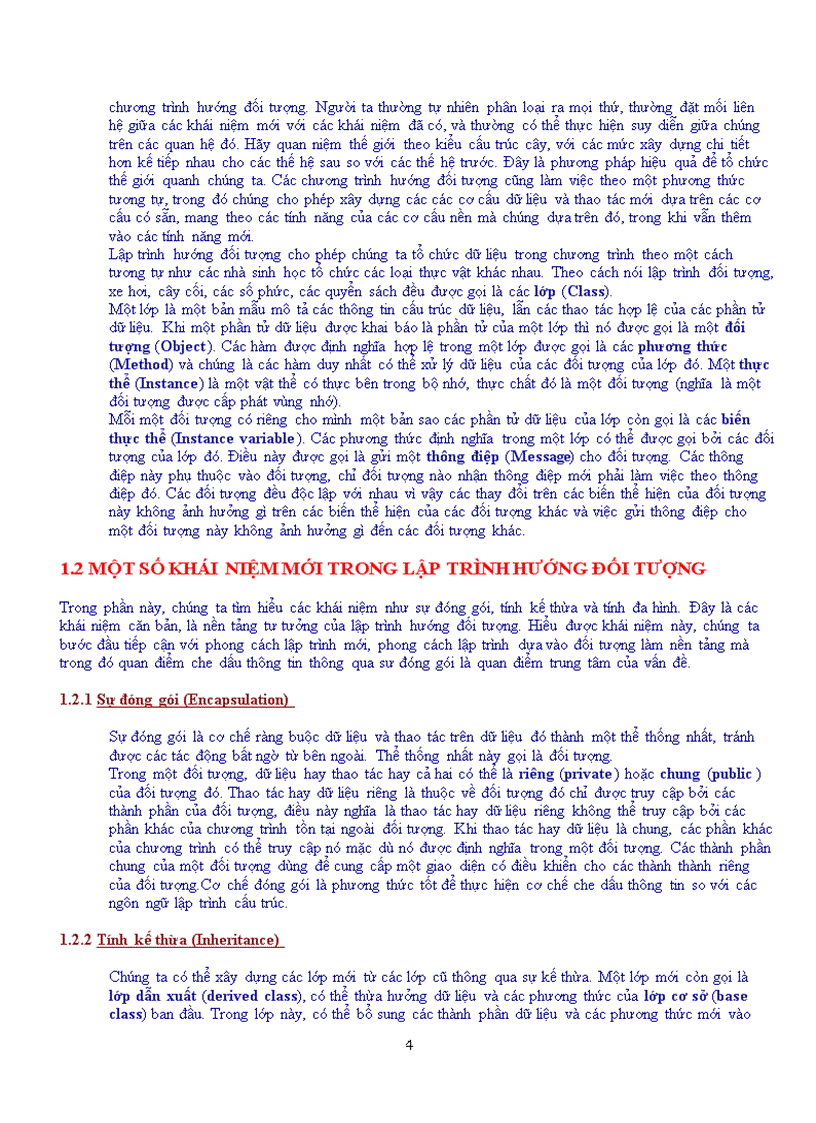 image for page Lập trình hướng đối tượng