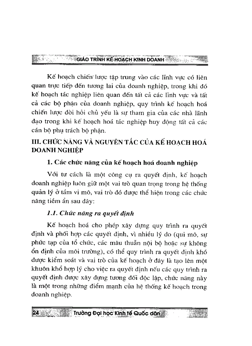 image for page Giáo trình kế hoạc kinh doanh