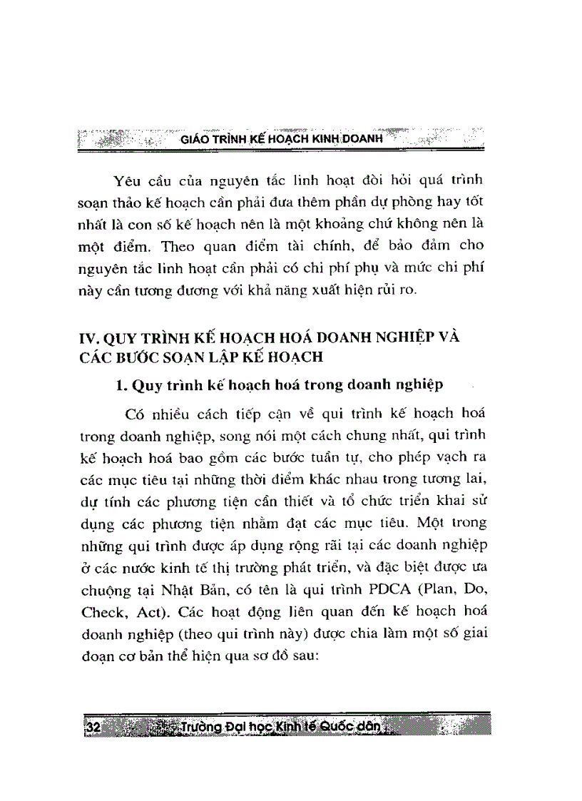 image for page Giáo trình kế hoạc kinh doanh