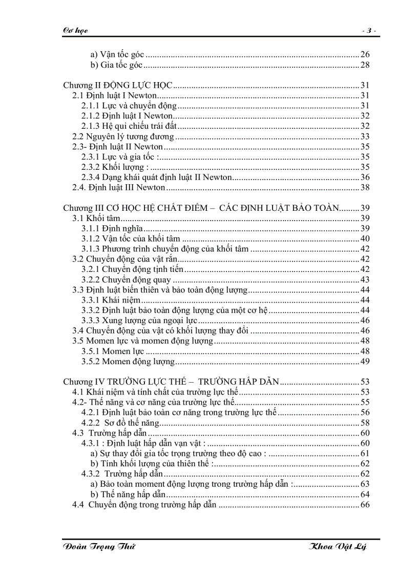 image for page Giáo trình Cơ học 2011