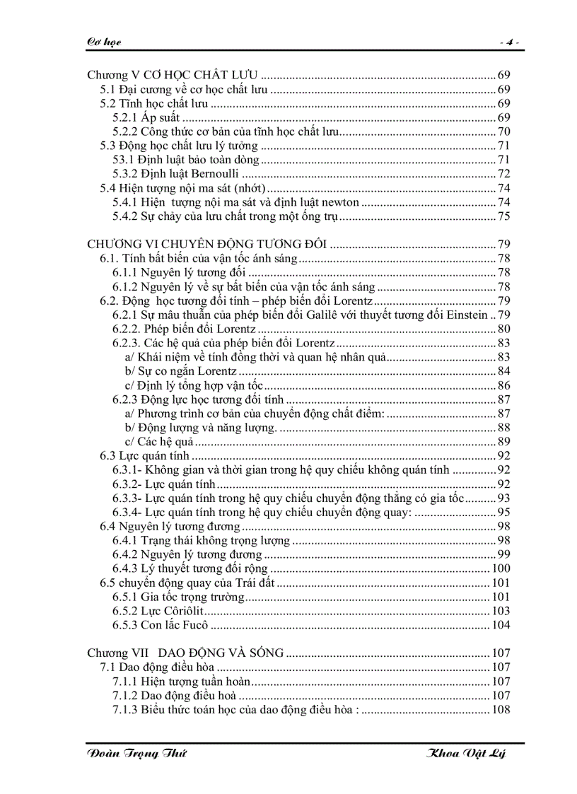 image for page Giáo trình Cơ học 2011