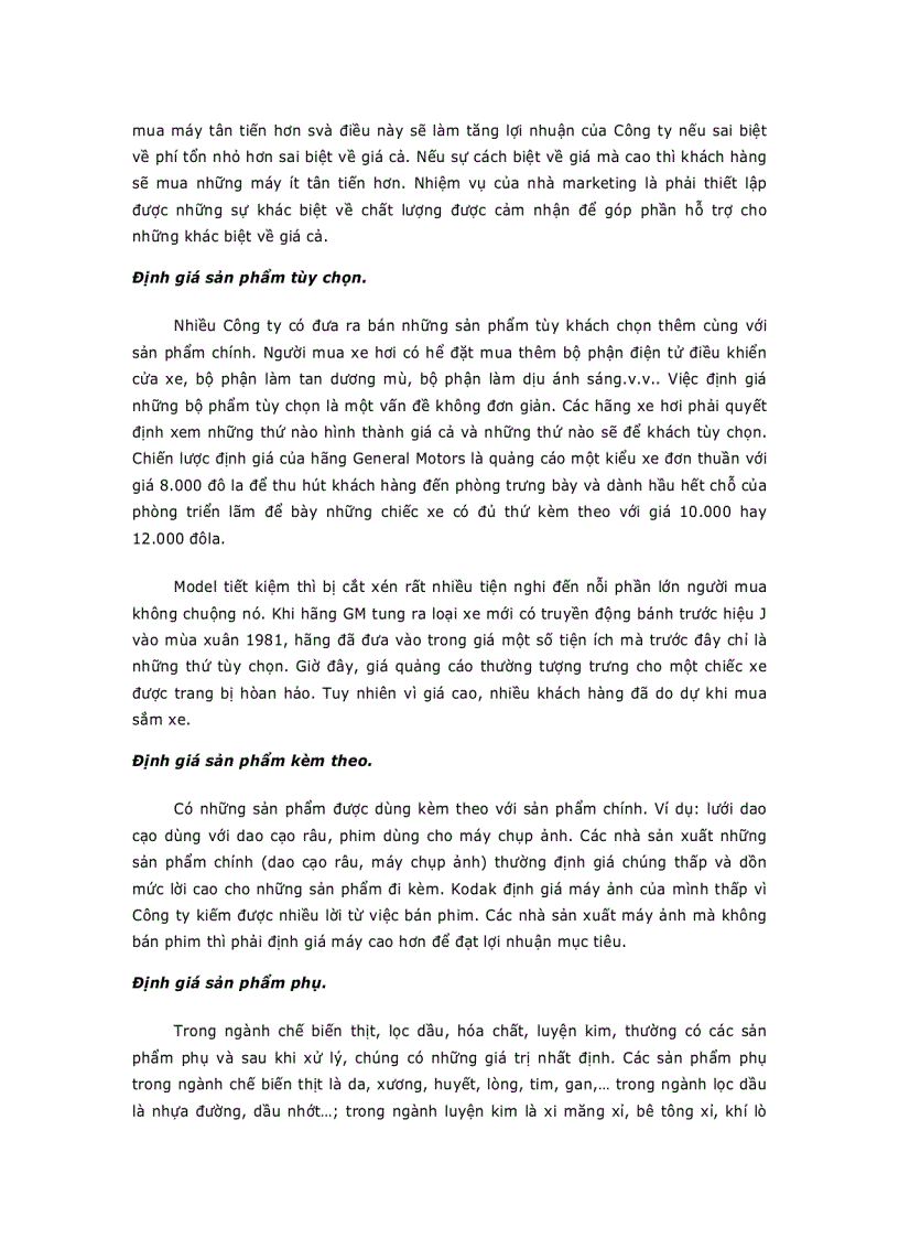 image for page Chiến Lược Giá