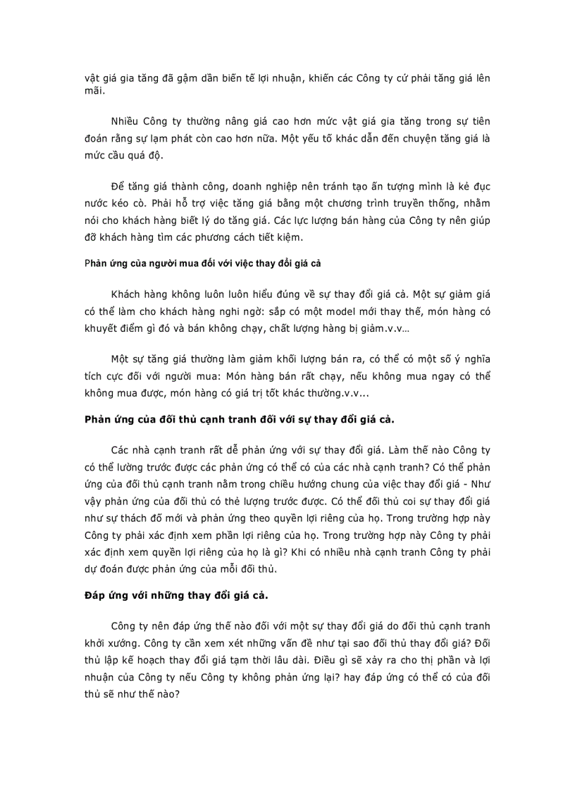 image for page Chiến Lược Giá